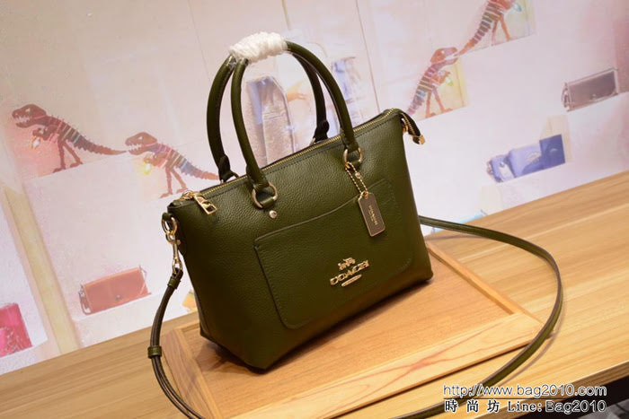 COACH蔻馳 C家女包 31466 31470新款餃子包 小號手提斜挎包  Chz1404